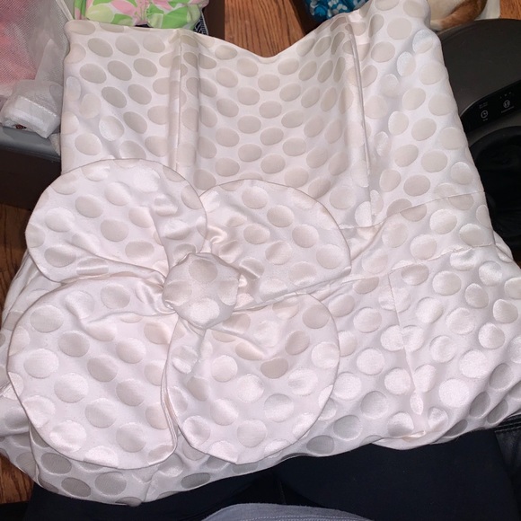 Kimibilla strapless white polka dot dress - Picture 2 of 4